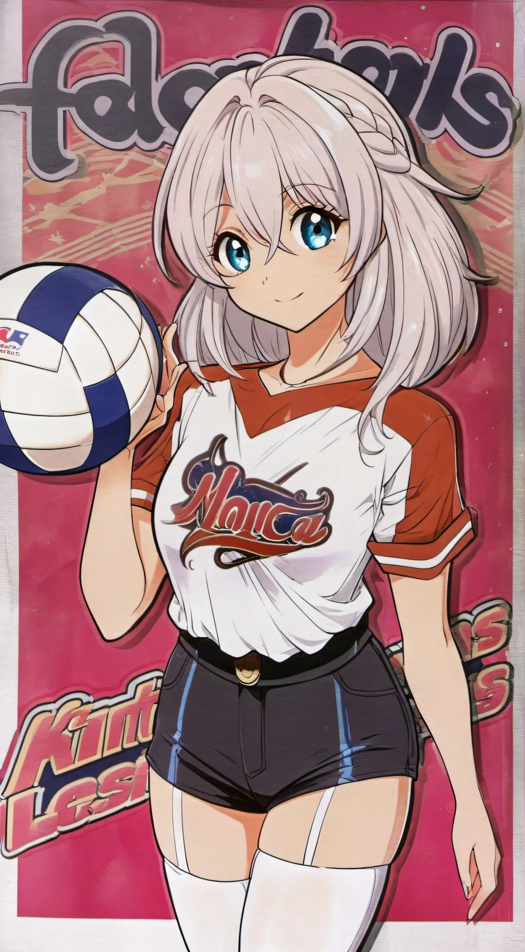 ai character: Rose background