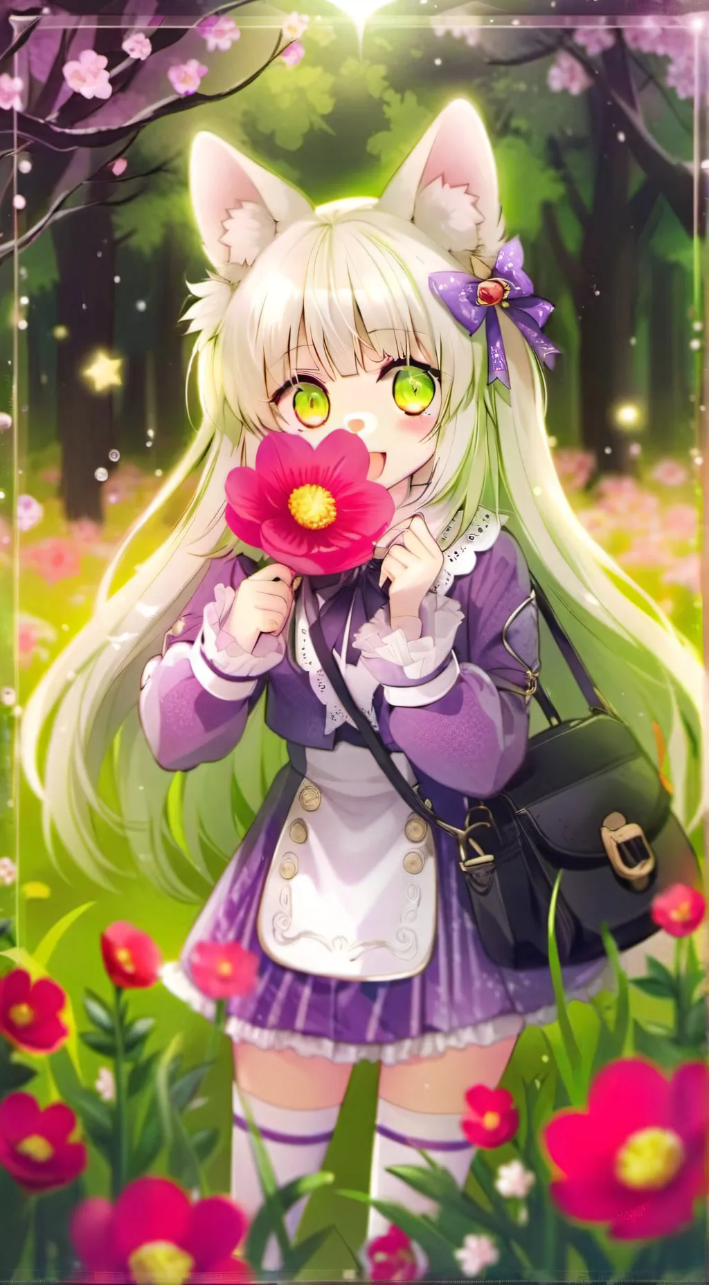 ai character: 🟩tu gatita UwU🟩 background