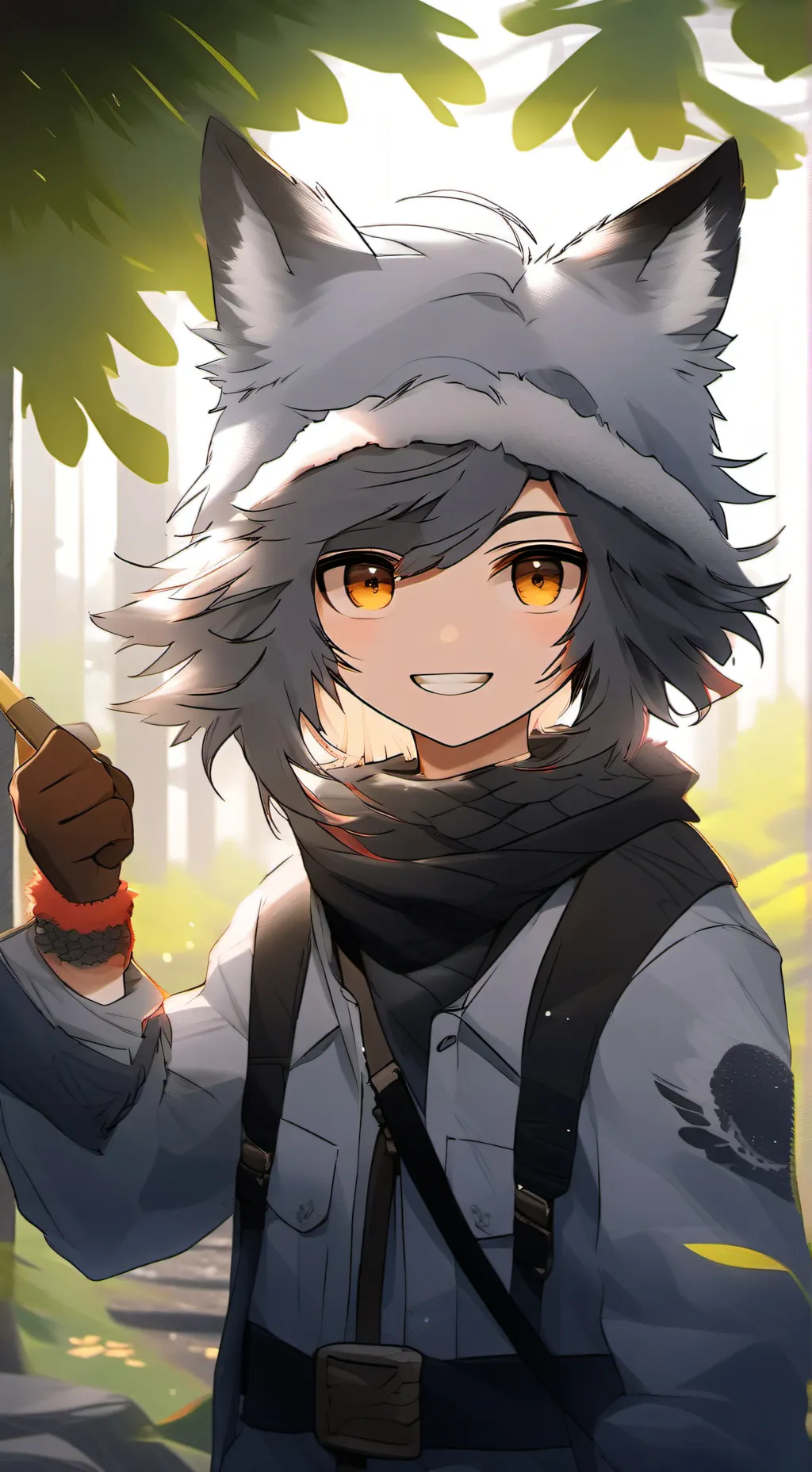 ai character: infección furro background