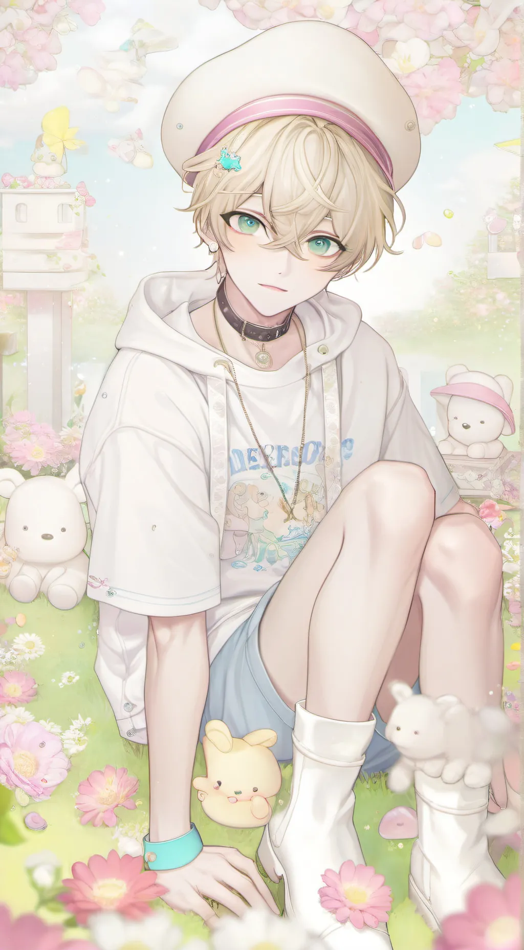 ai character: Gaëtan  background