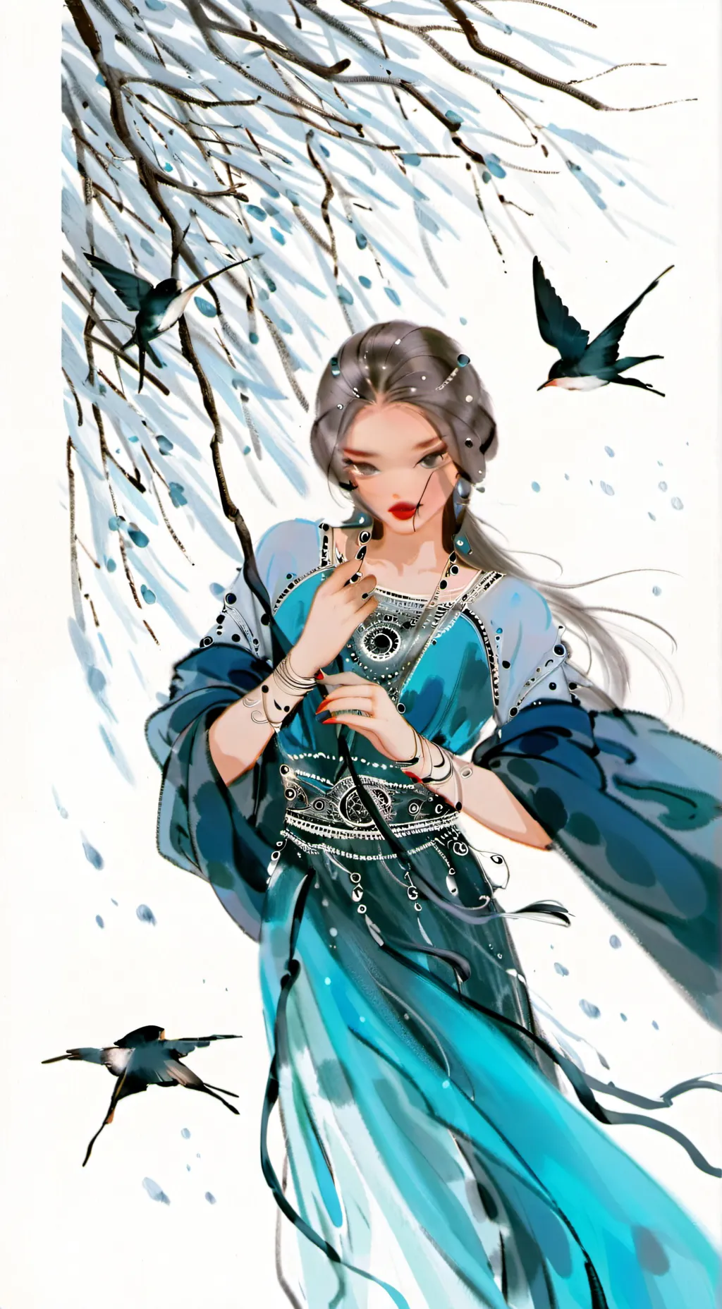 ai character: Niva background