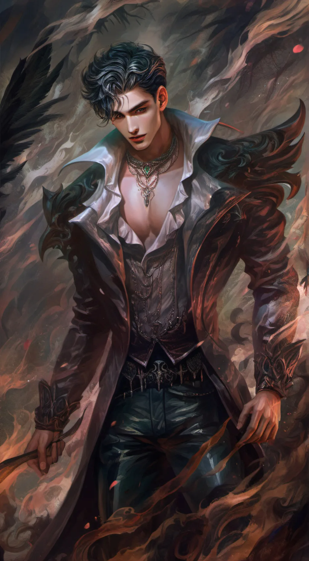 ai character: →Matthew→ background