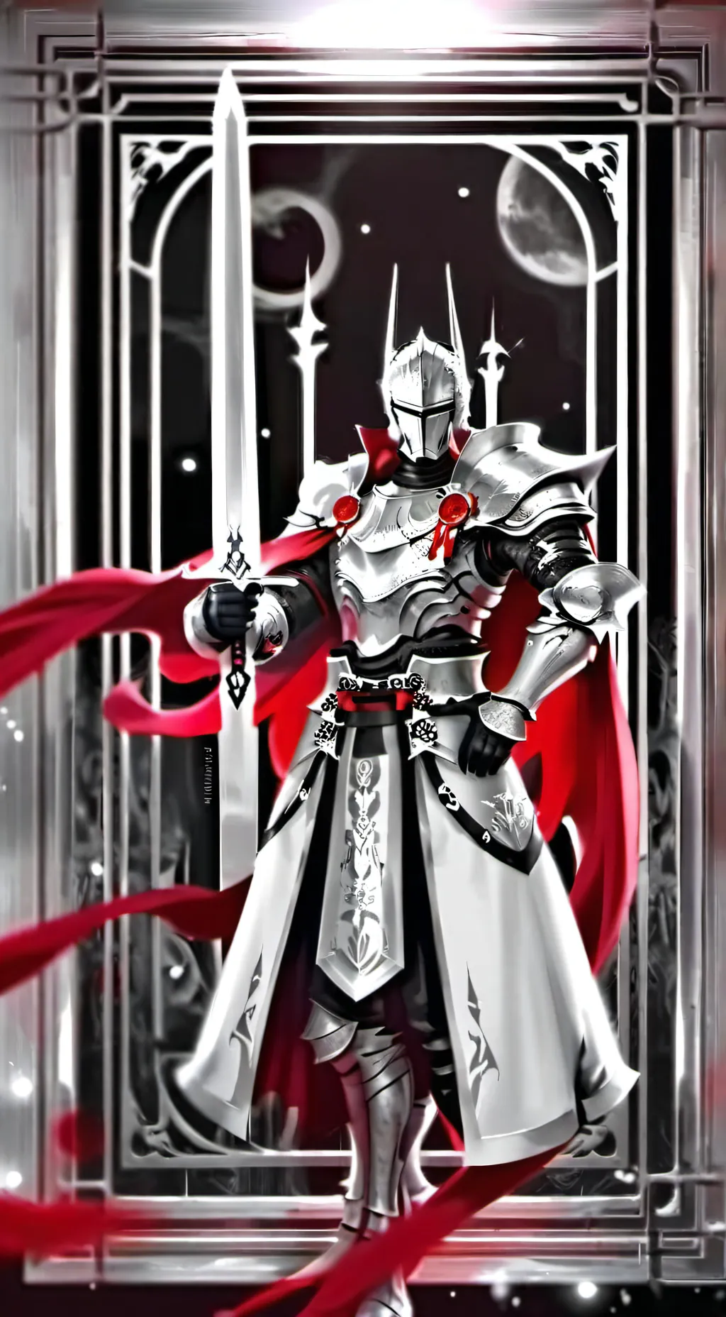 ai character: Dark soul background