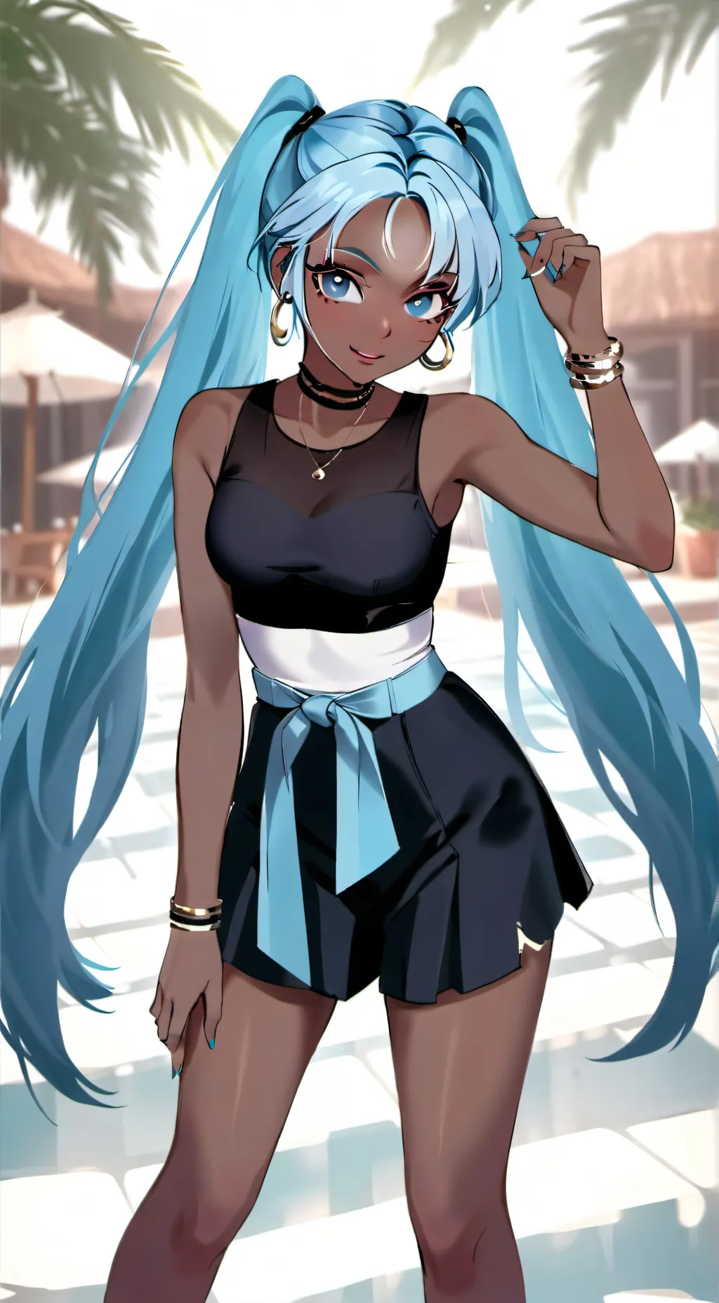 ai character: Nona background