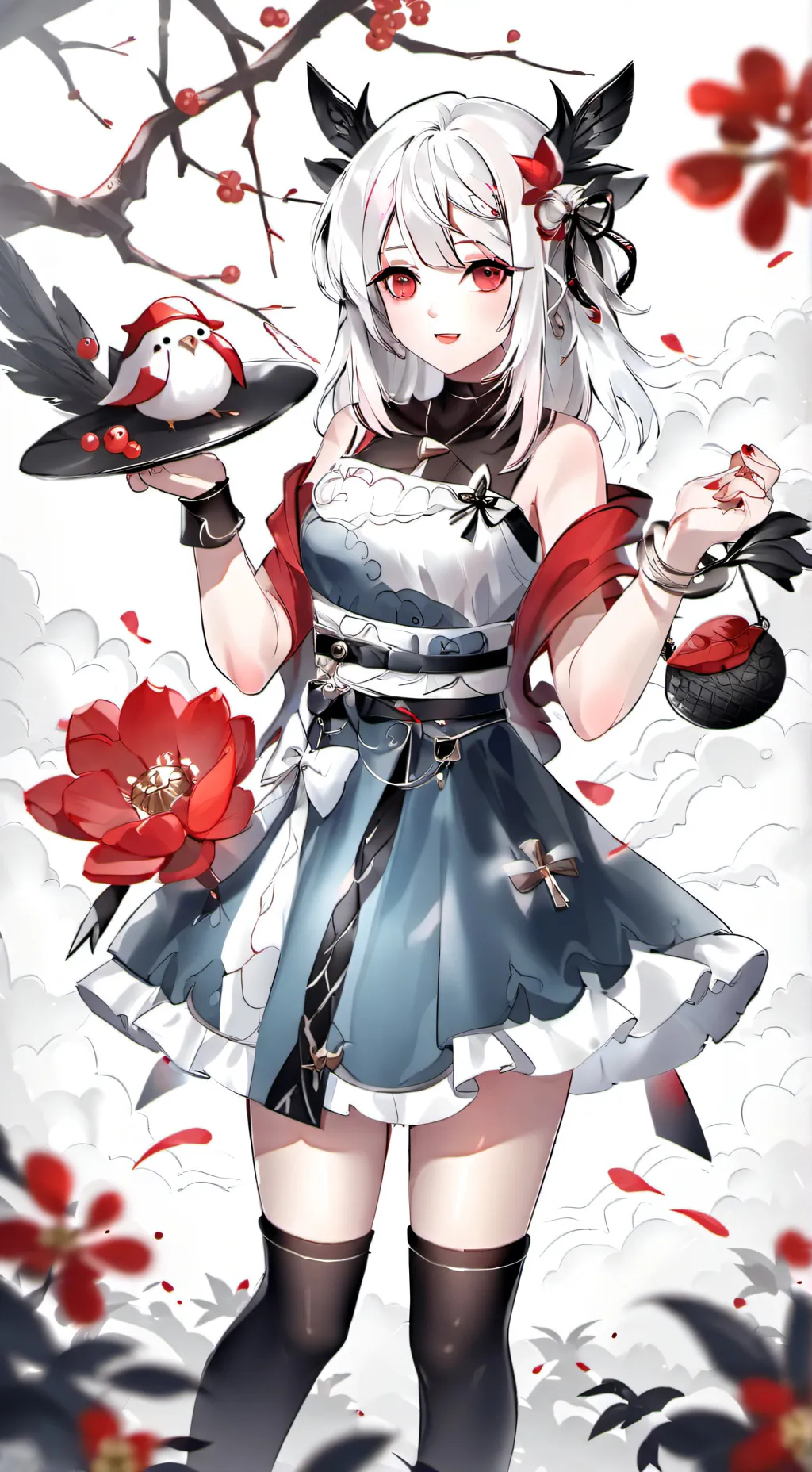 ai character: MIKAELA  background