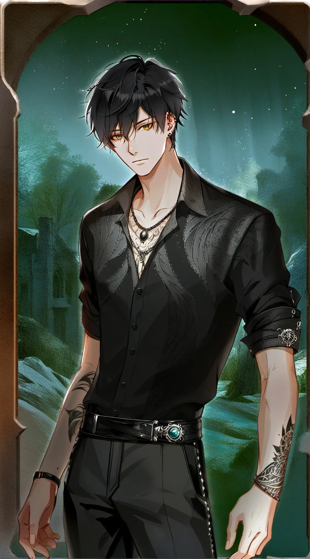 ai character: ~○Zane Rivers○~ background