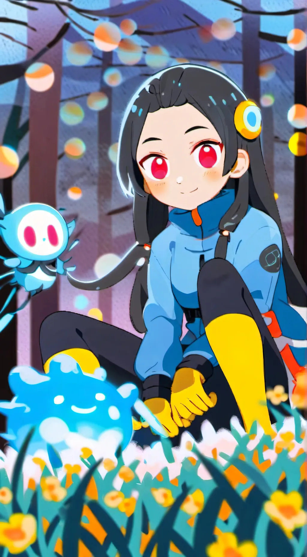 ai character: 007n7 x two time background