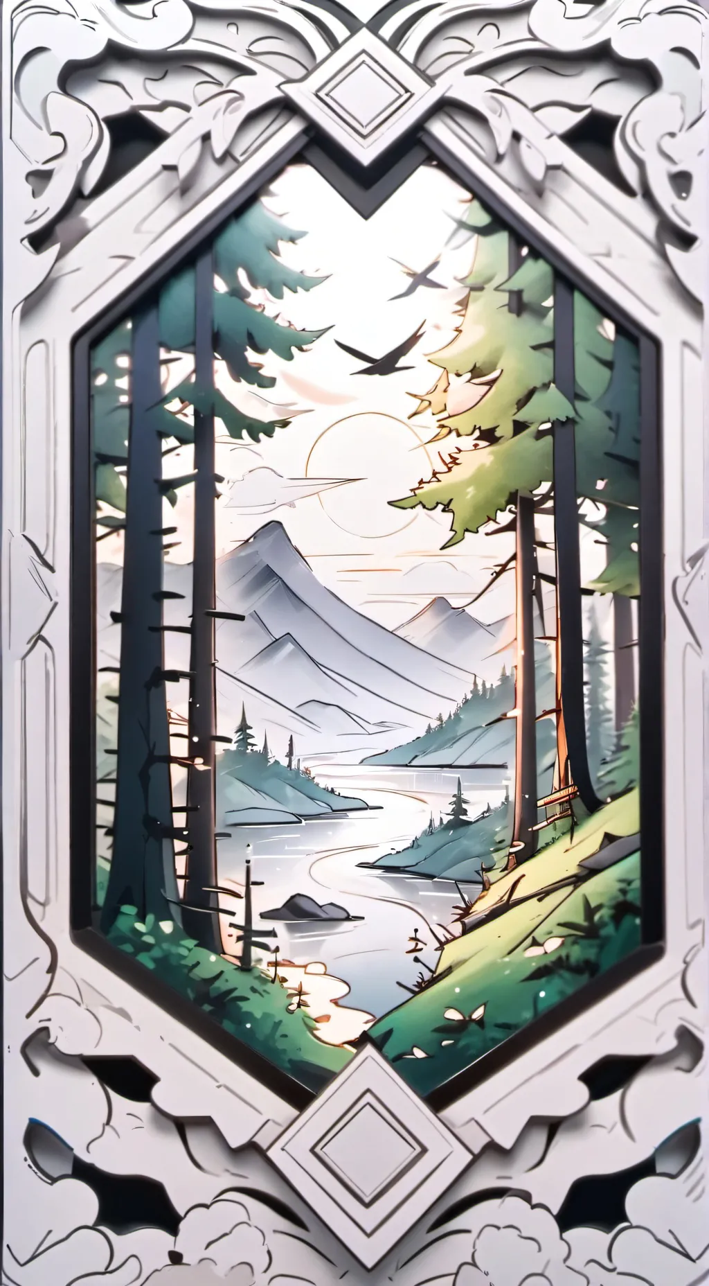 ai character: dw loves you  background