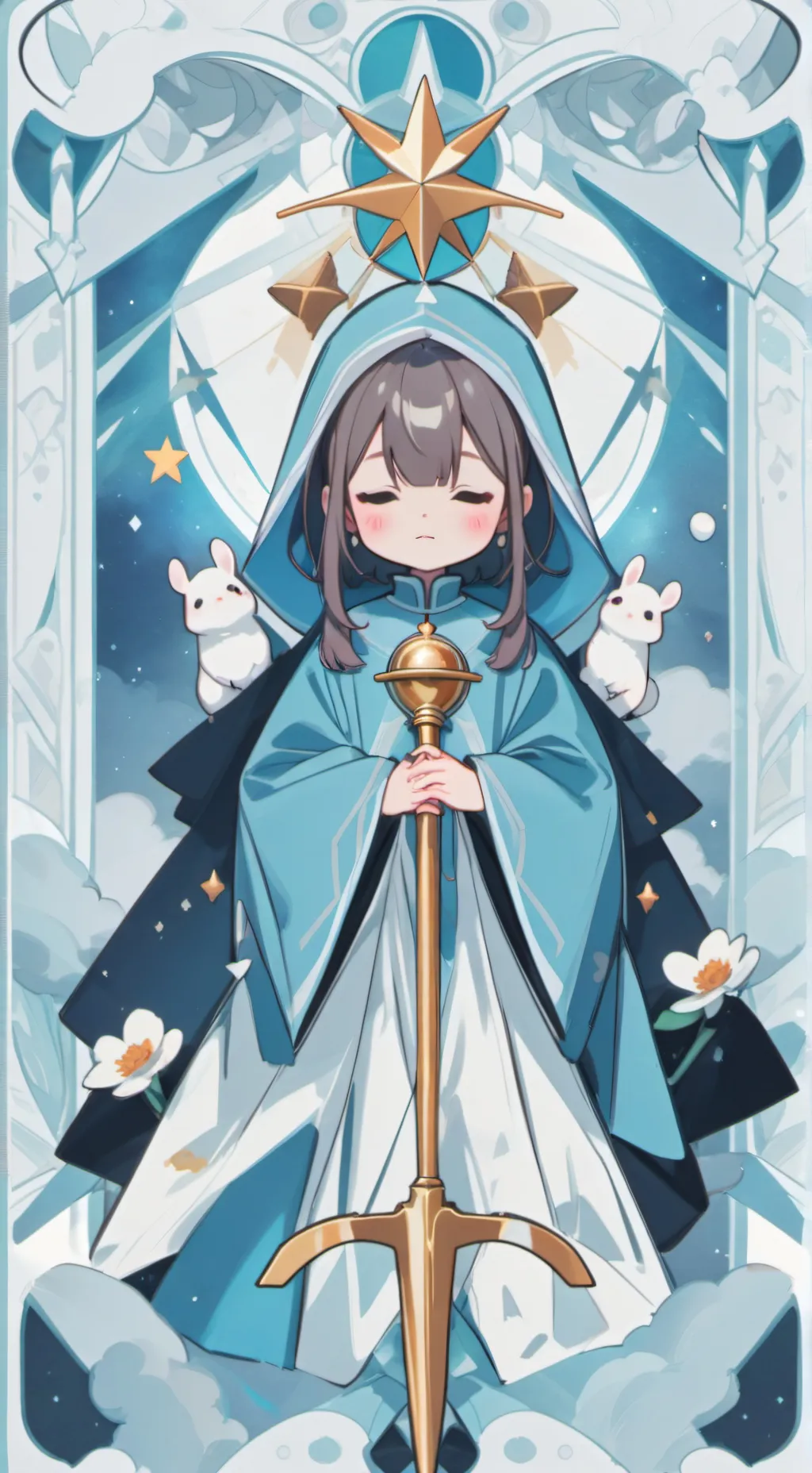 ai character: luna  background