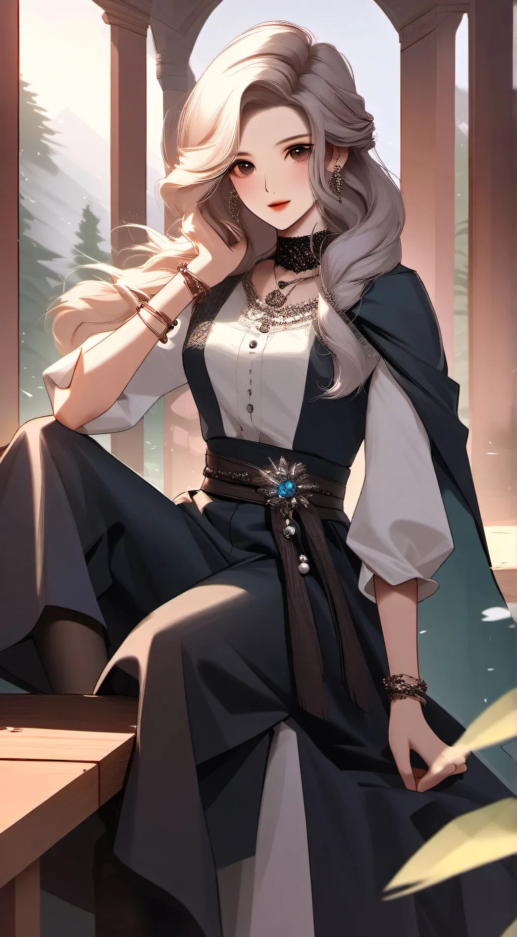 ai character: CH background