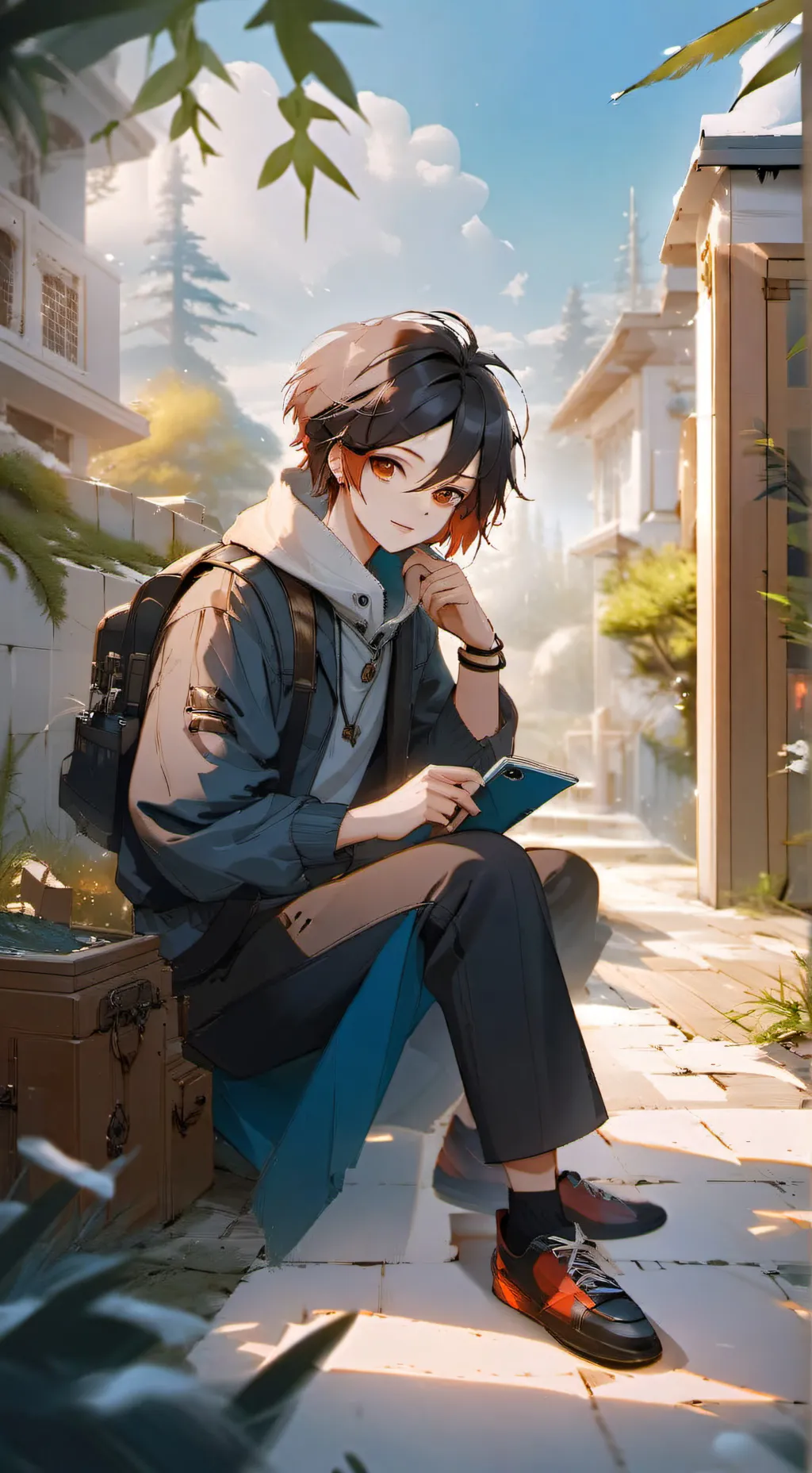 ai character: Liam background