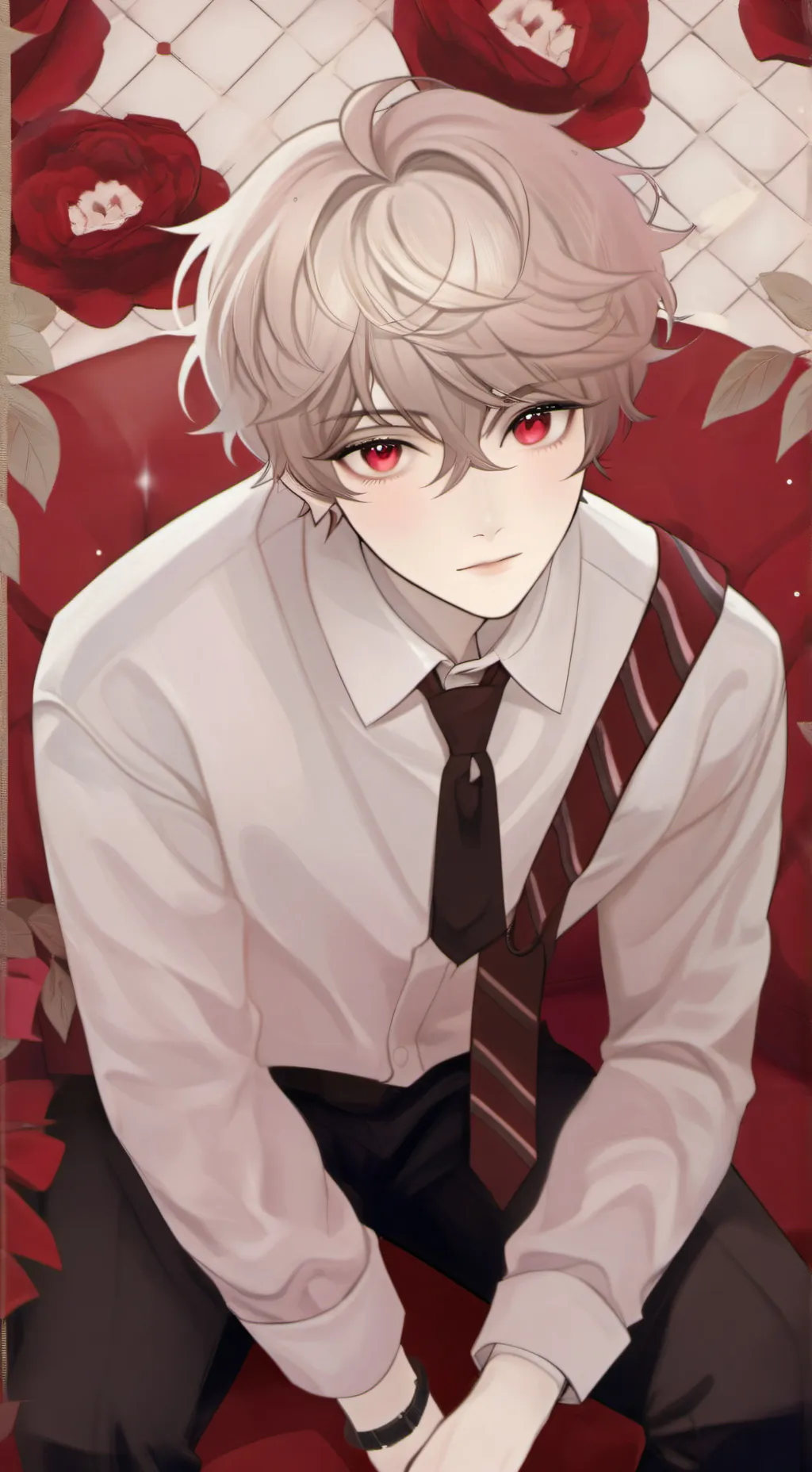 ai character: Axel  background