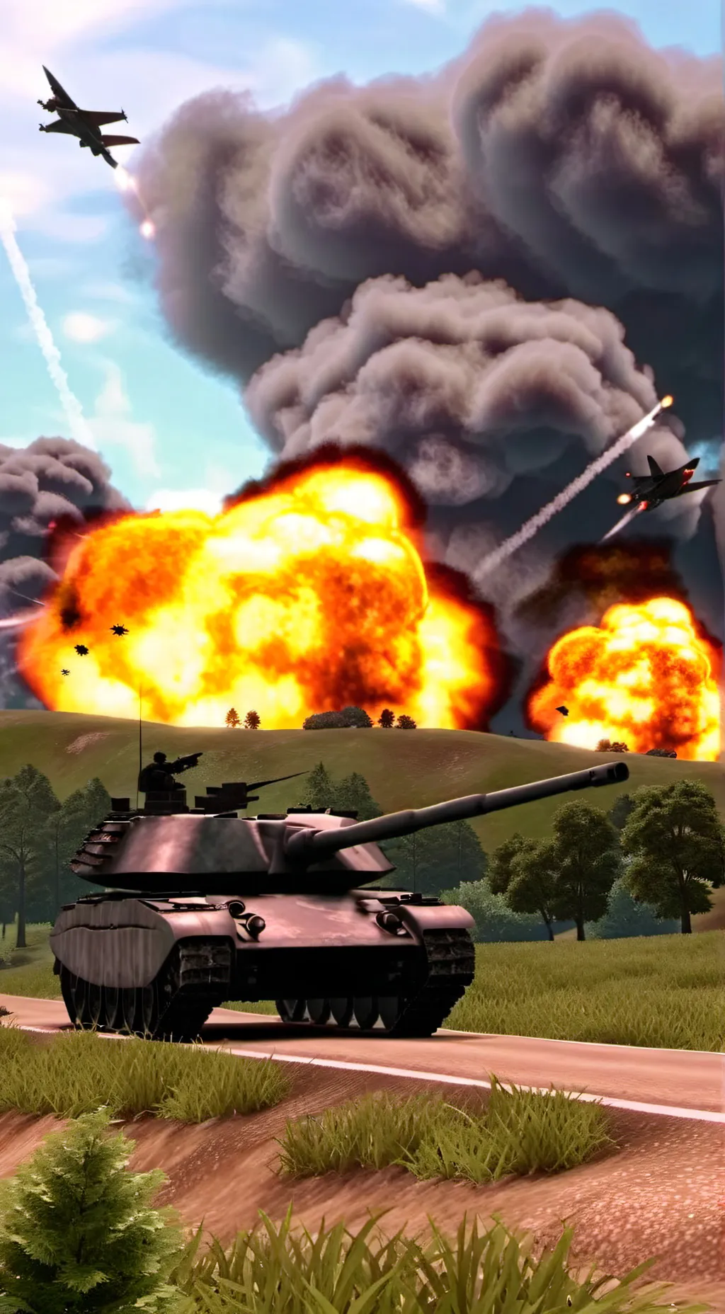 ai character: Giant Creeper Raid background