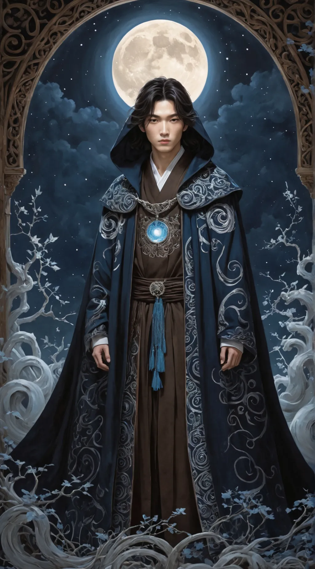 ai character: Sebastien background