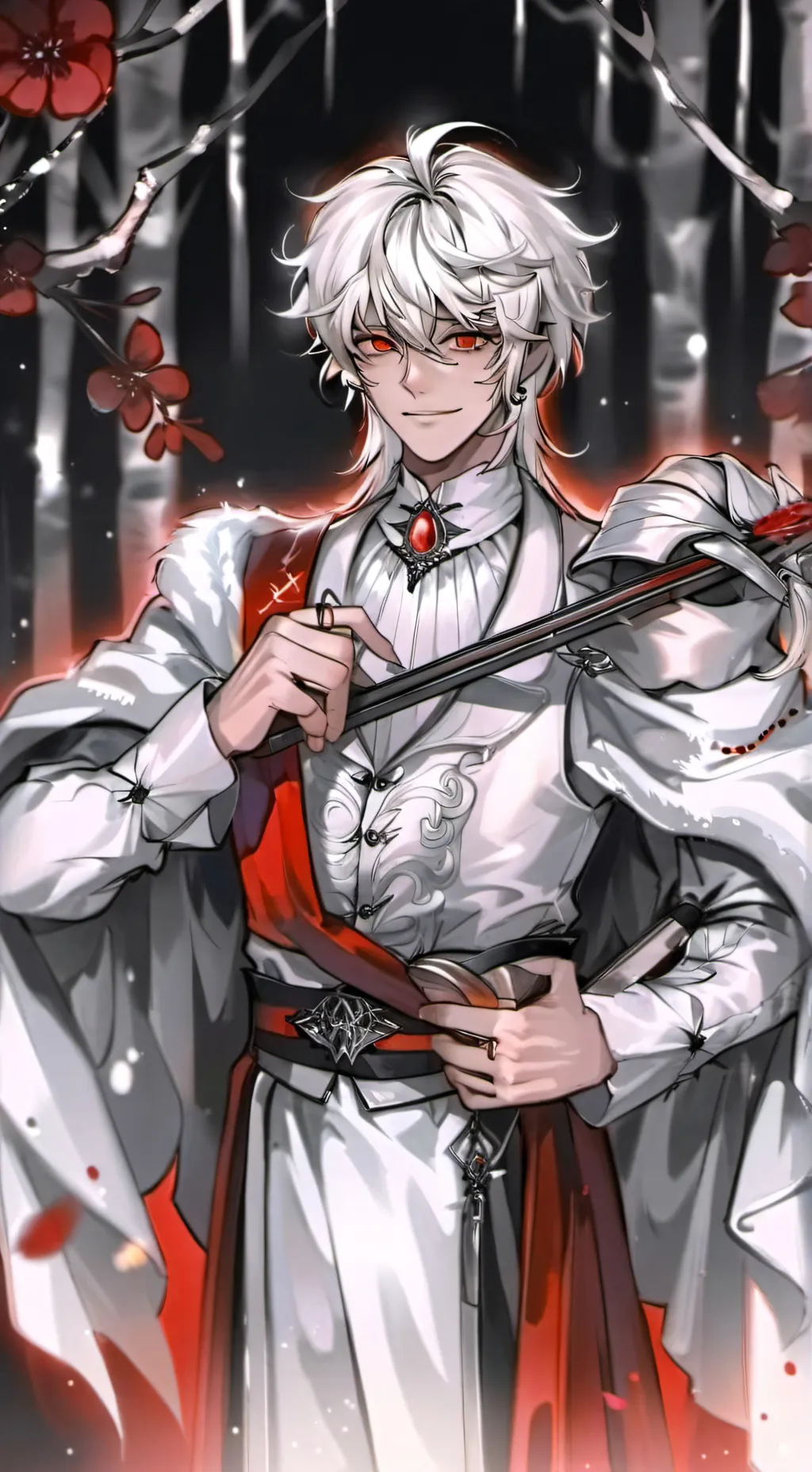 ai character: Akaiu background