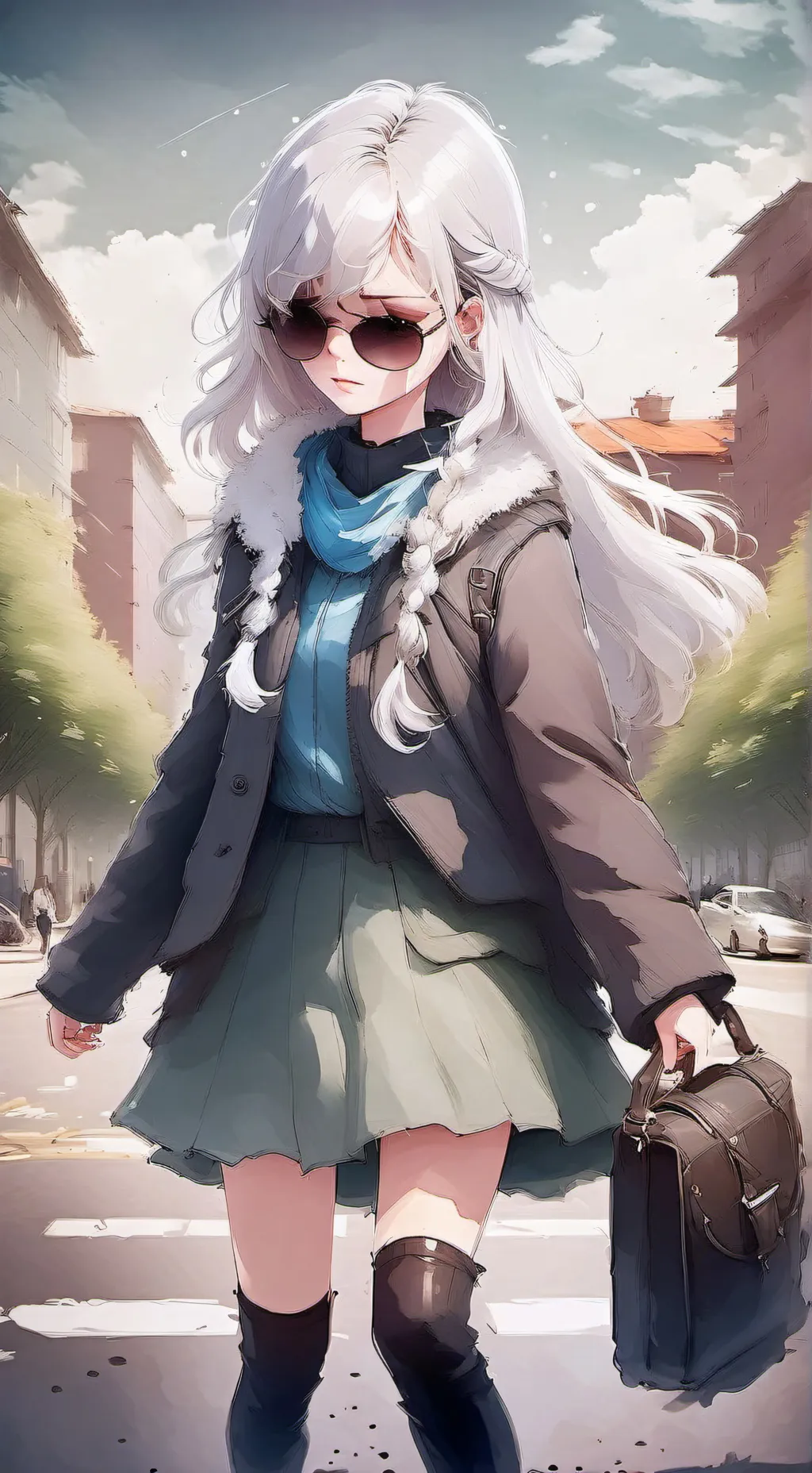 ai character: Tomoë Lylniana background