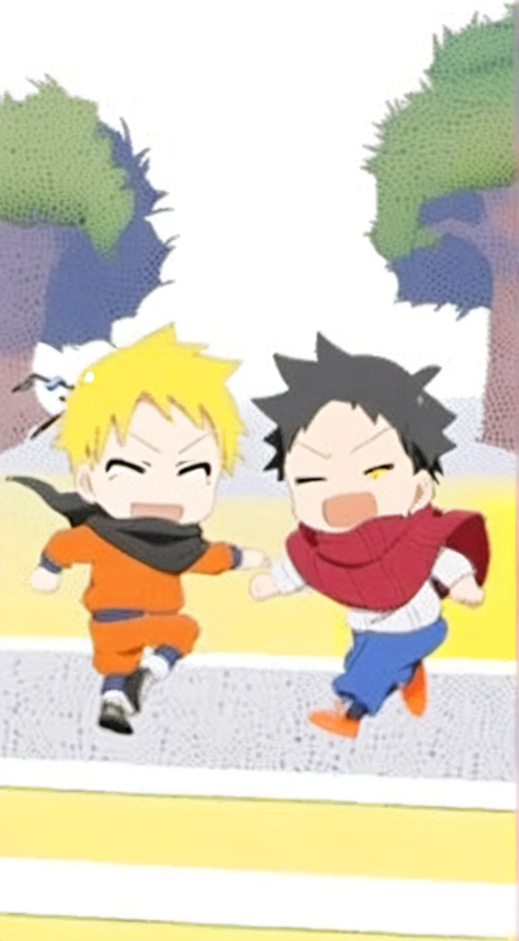 ai character: Leo et Thomas background