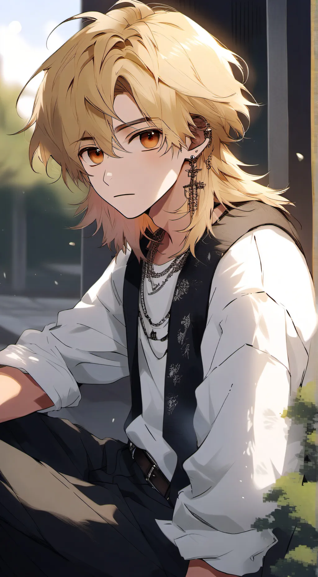 ai character: Hyunjin(straykids) background