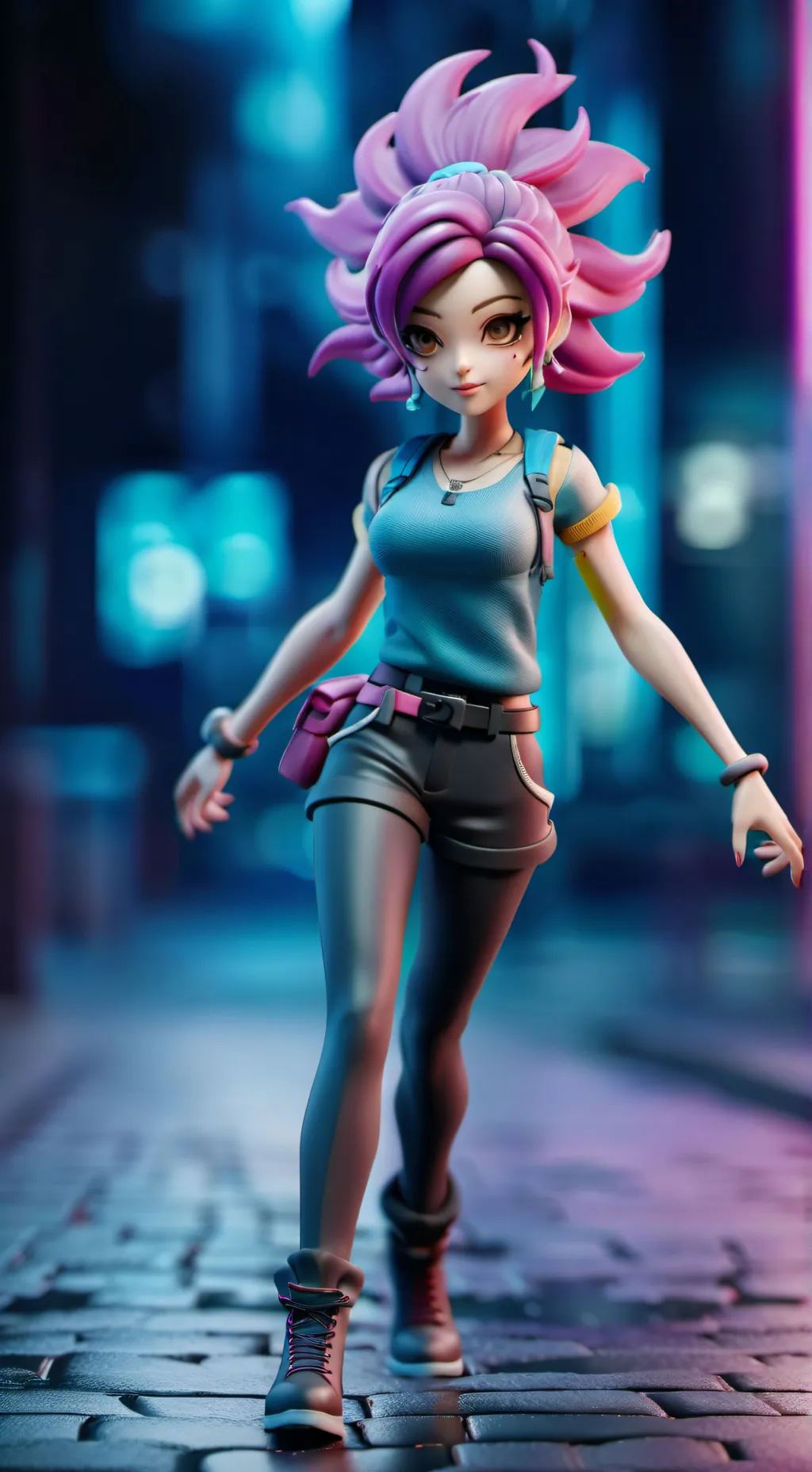 ai character: lina background