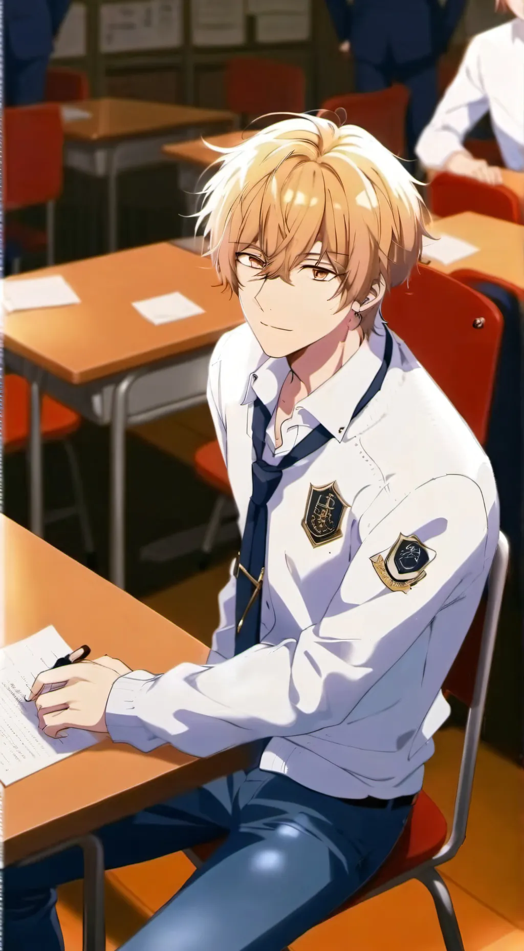 ai character: Edward background