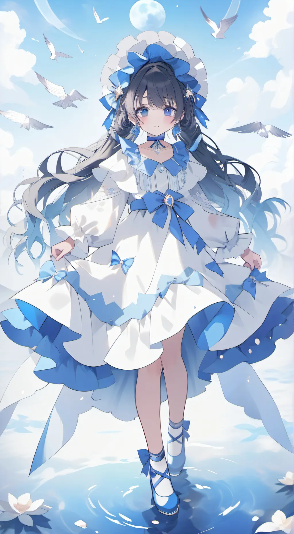 ai character: kny background