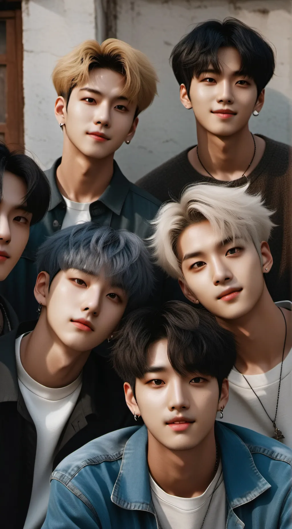 ai character: Stray kids  background