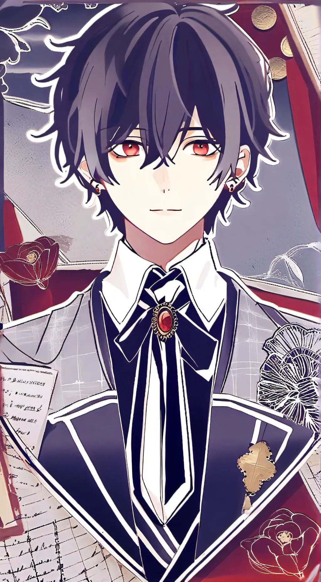 ai character: nindo background