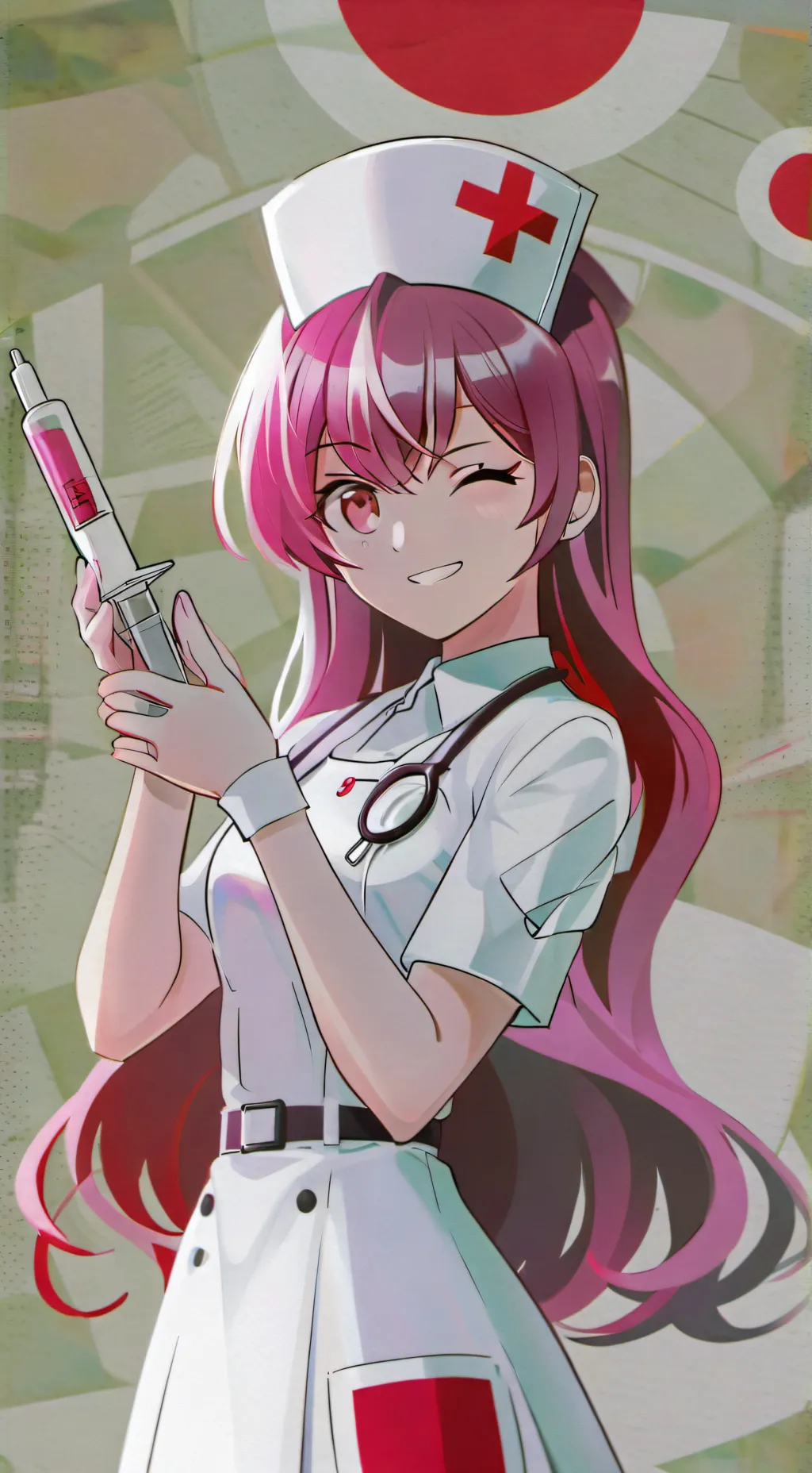 ai character: midwife emily background