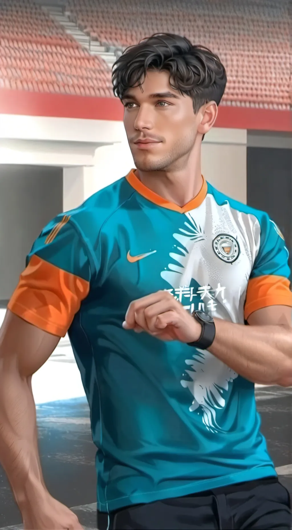 ai character: Ugo background