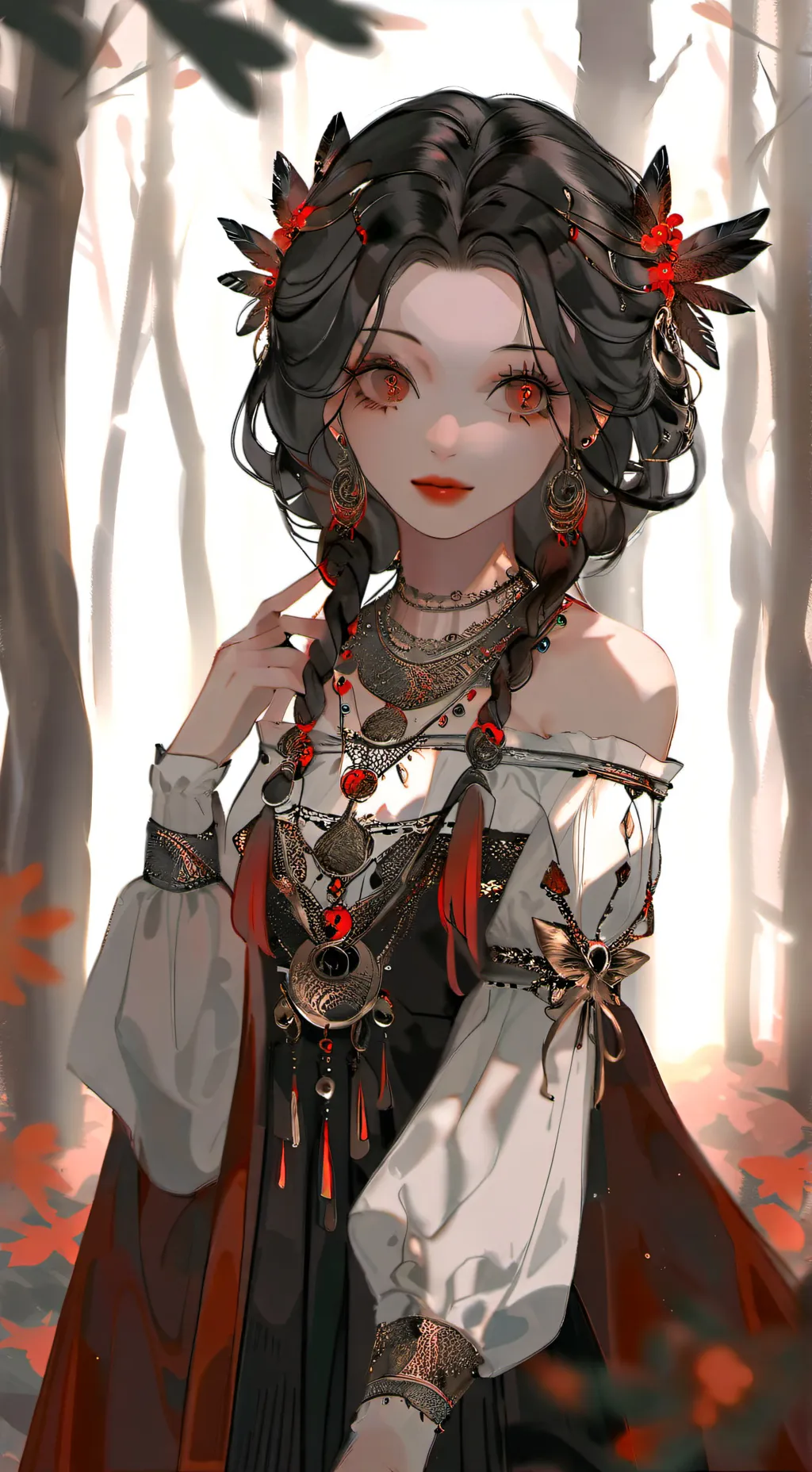 ai character: Faithiea  background