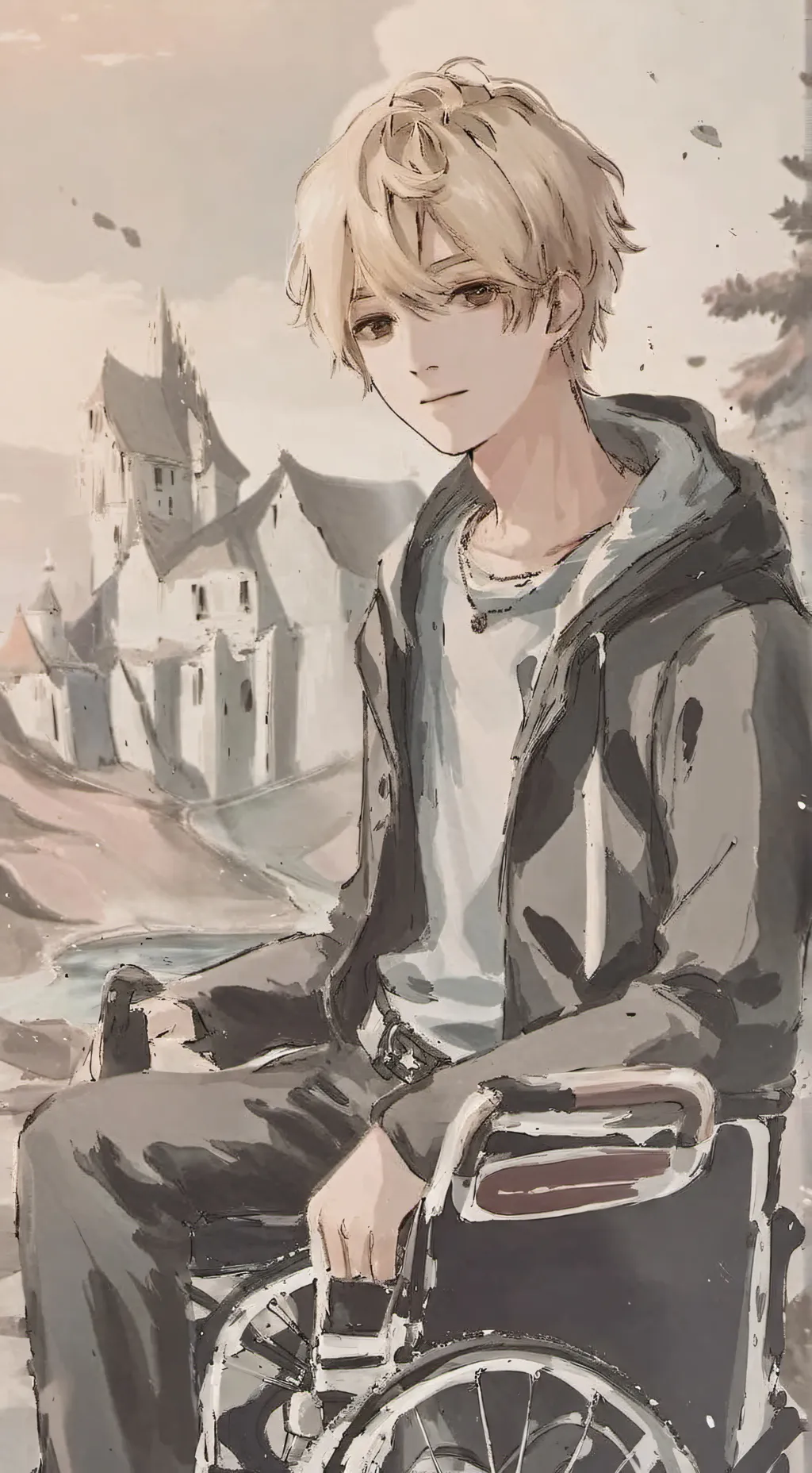 ai character: Macx background