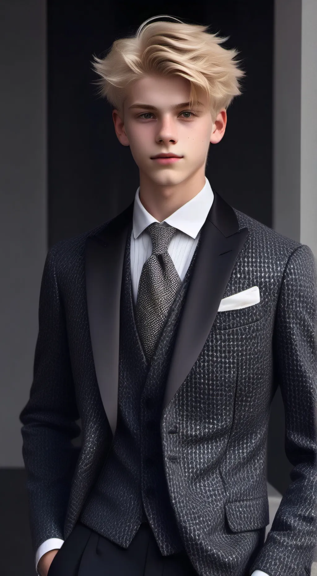 ai character: Justin background