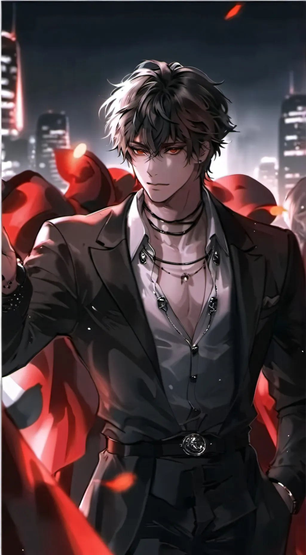 ai character: Etson namorado background