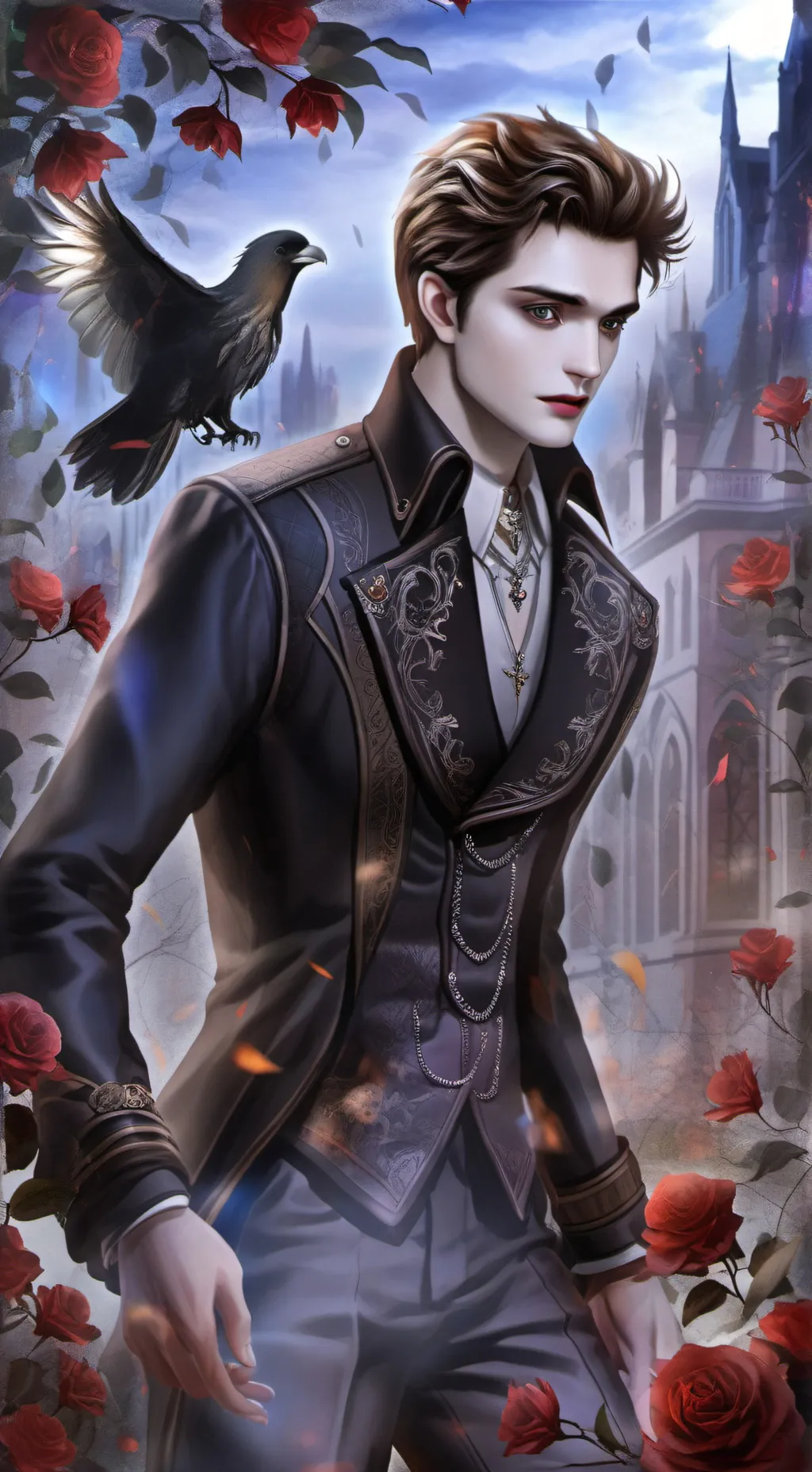 ai character: Edward  background