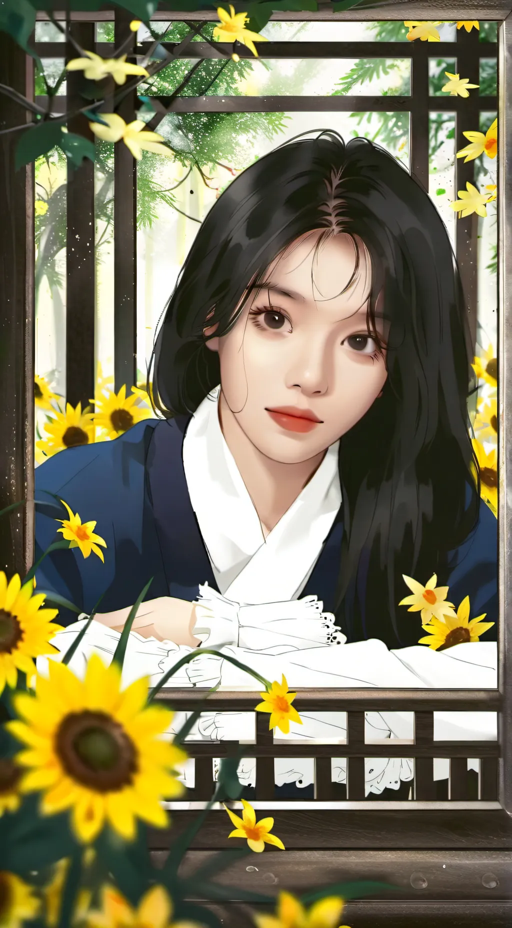 ai character: Chelsea  background