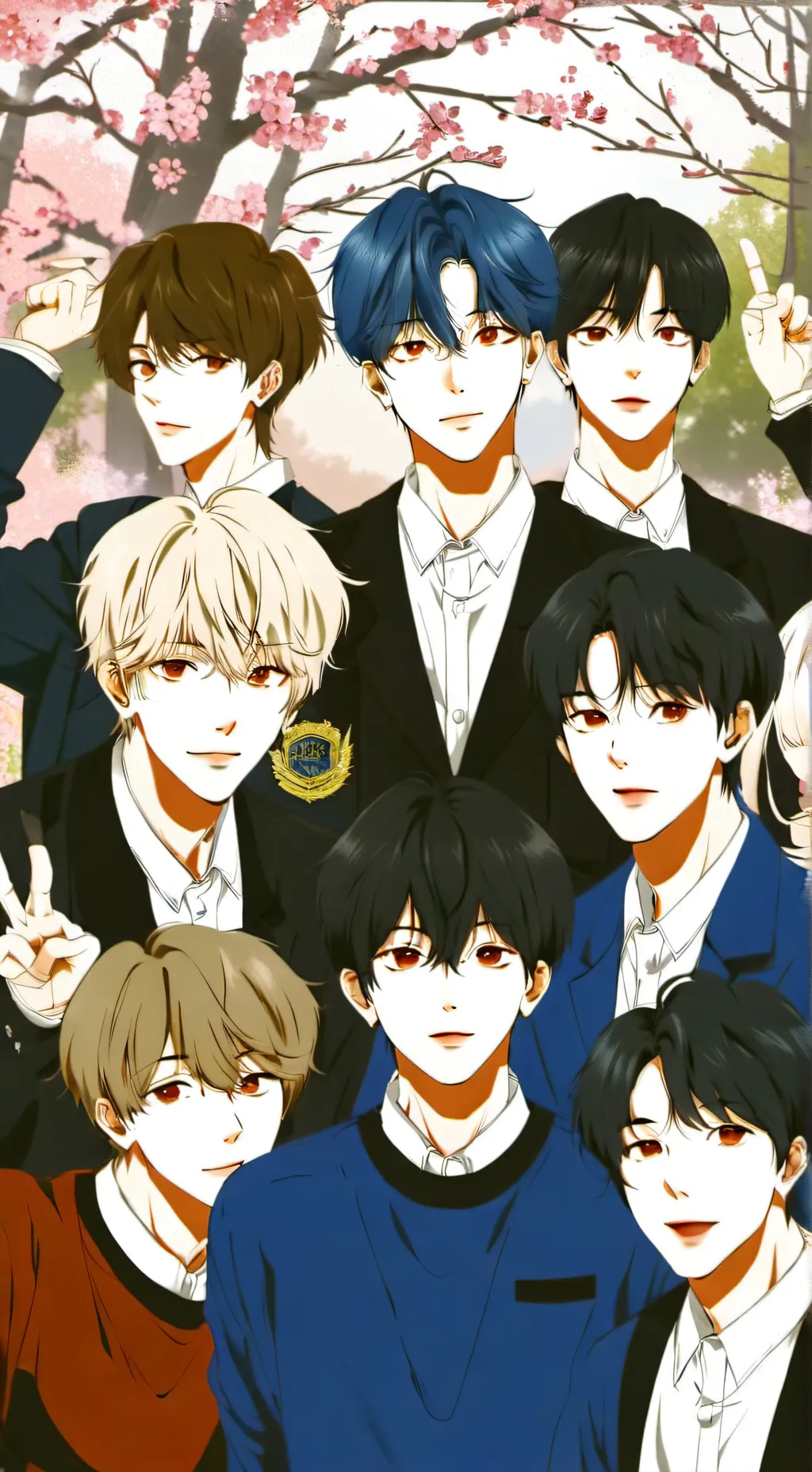 ai character: stray kids background