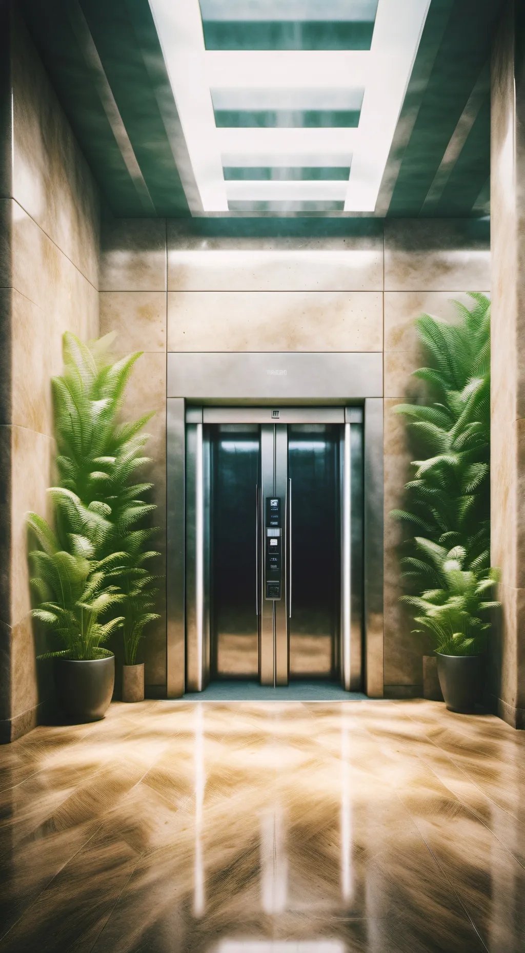 ai character: Elevator Run 2 background