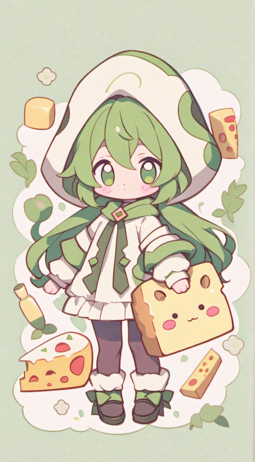 ai character: HH haunted house  background