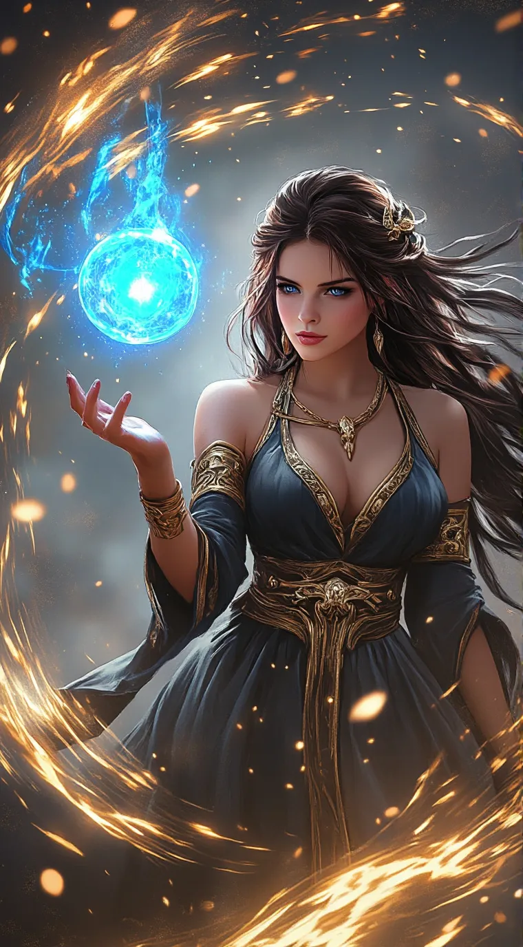 ai character: Ember background