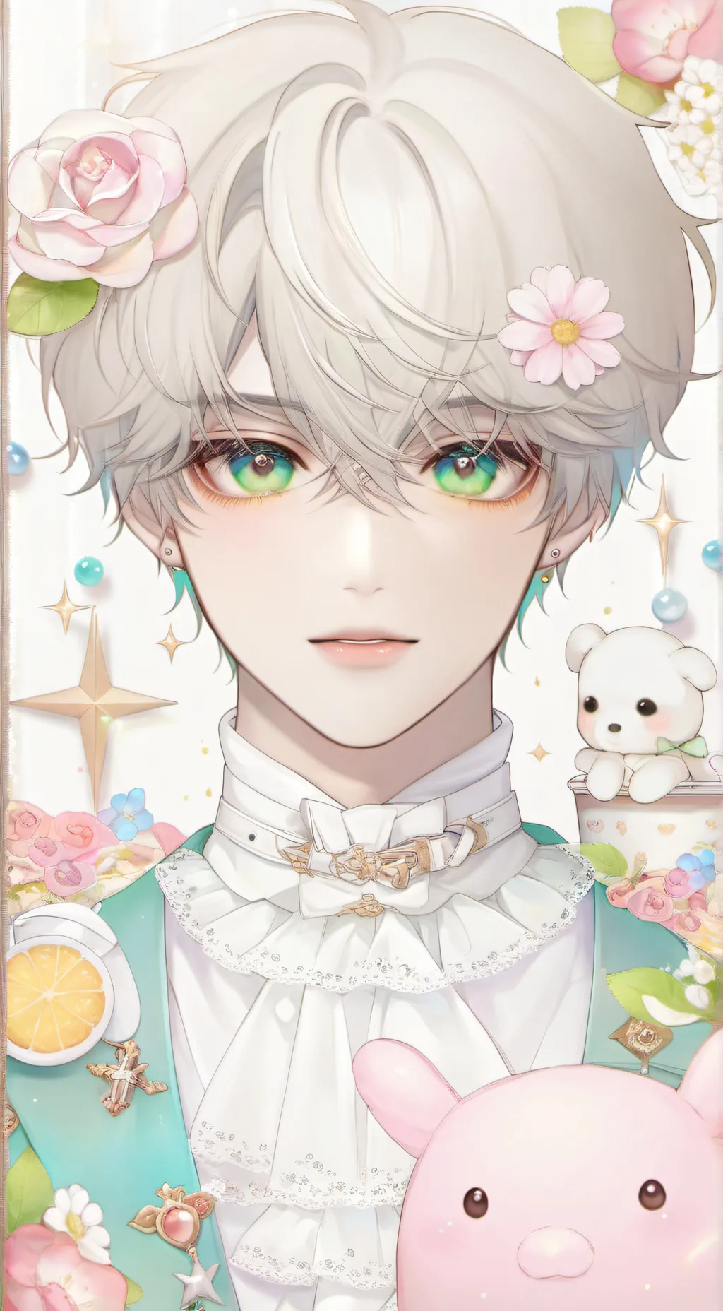 ai character: shady background