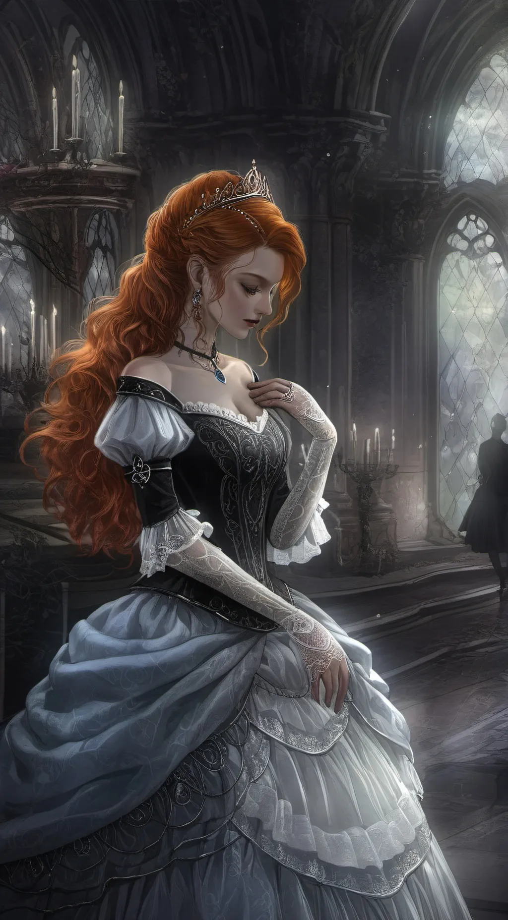 ai character: Elizabeth  background