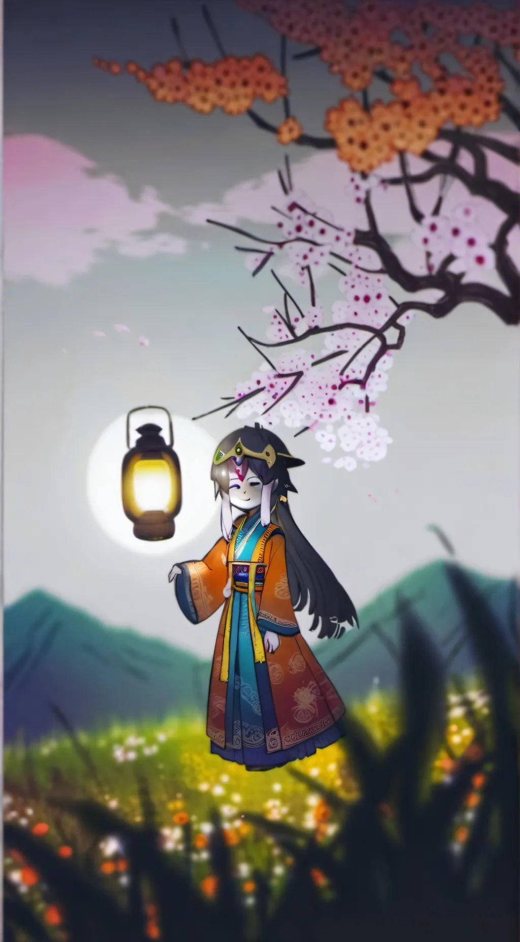 ai character: victoria y ricardo background