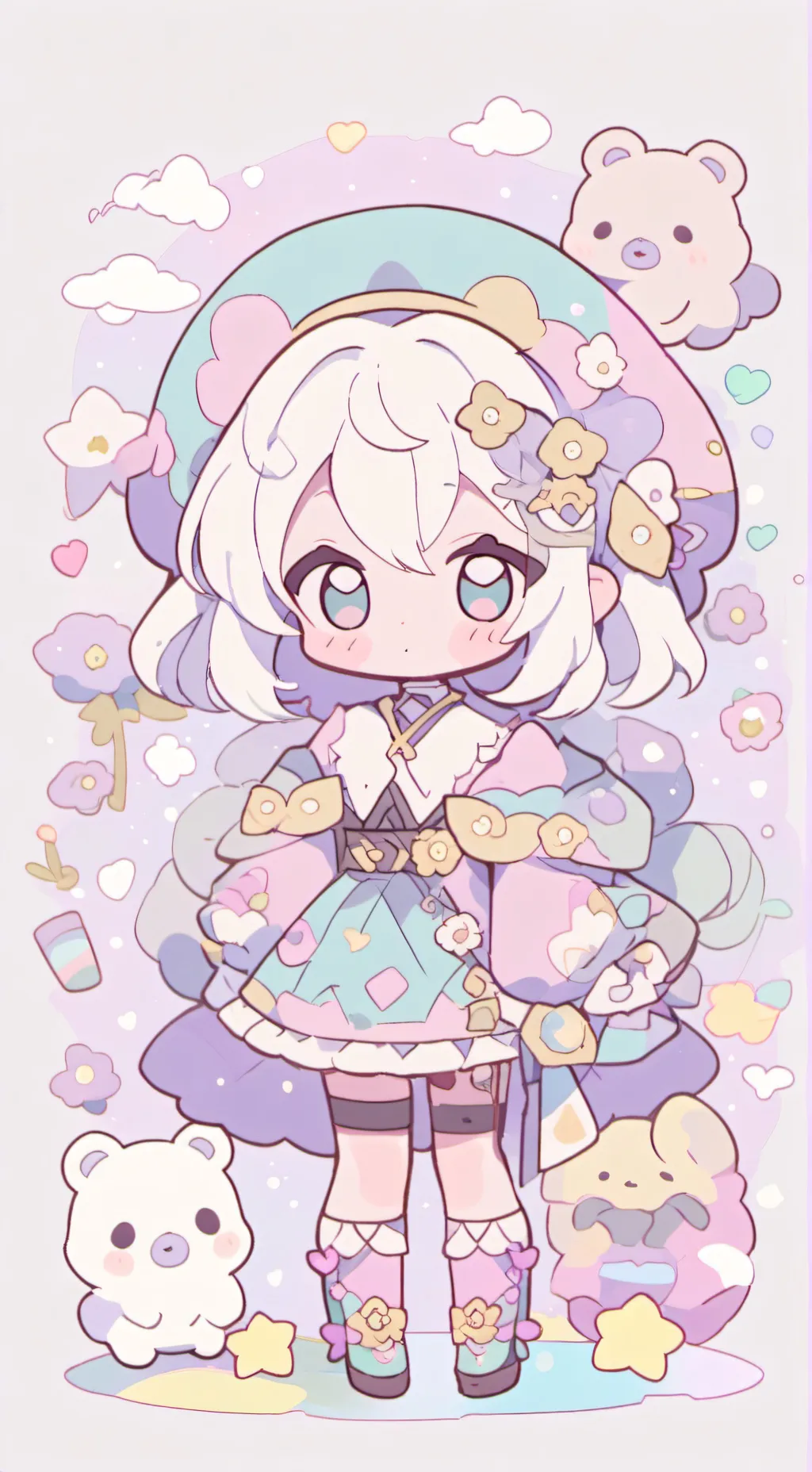 ai character: Baby Ava background