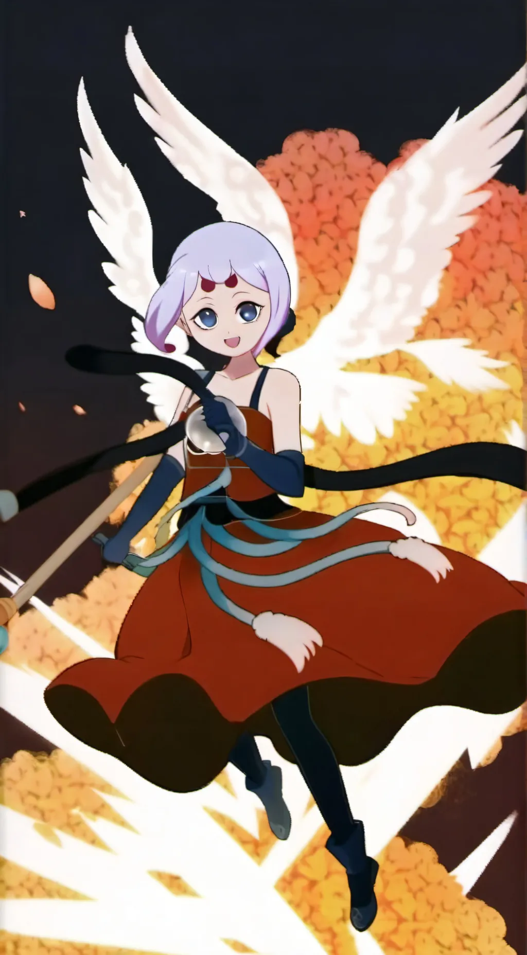 ai character: pinki background