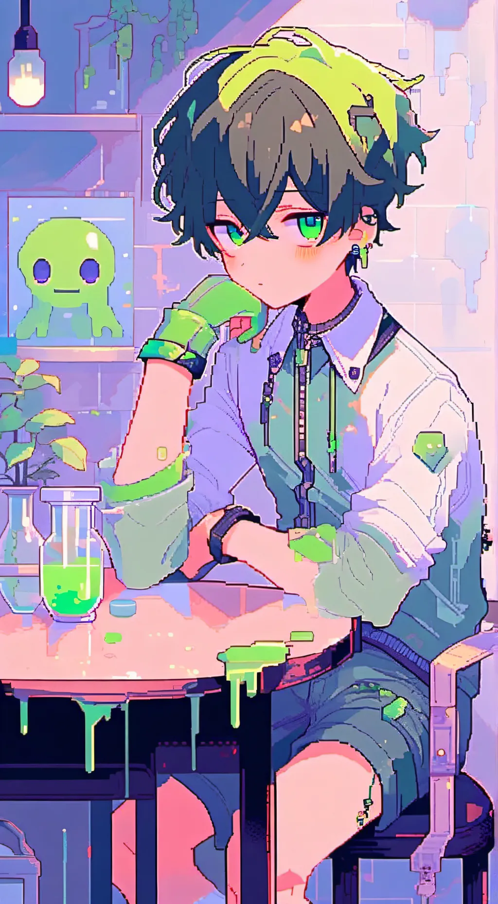 ai character: Liam limlam background