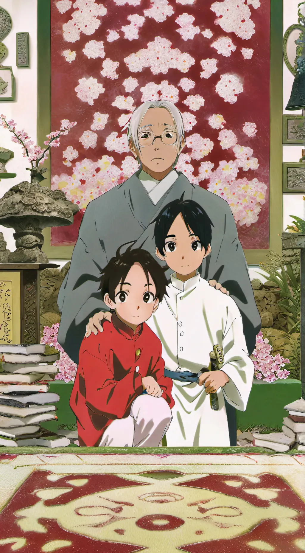 ai character: murder drons famil background