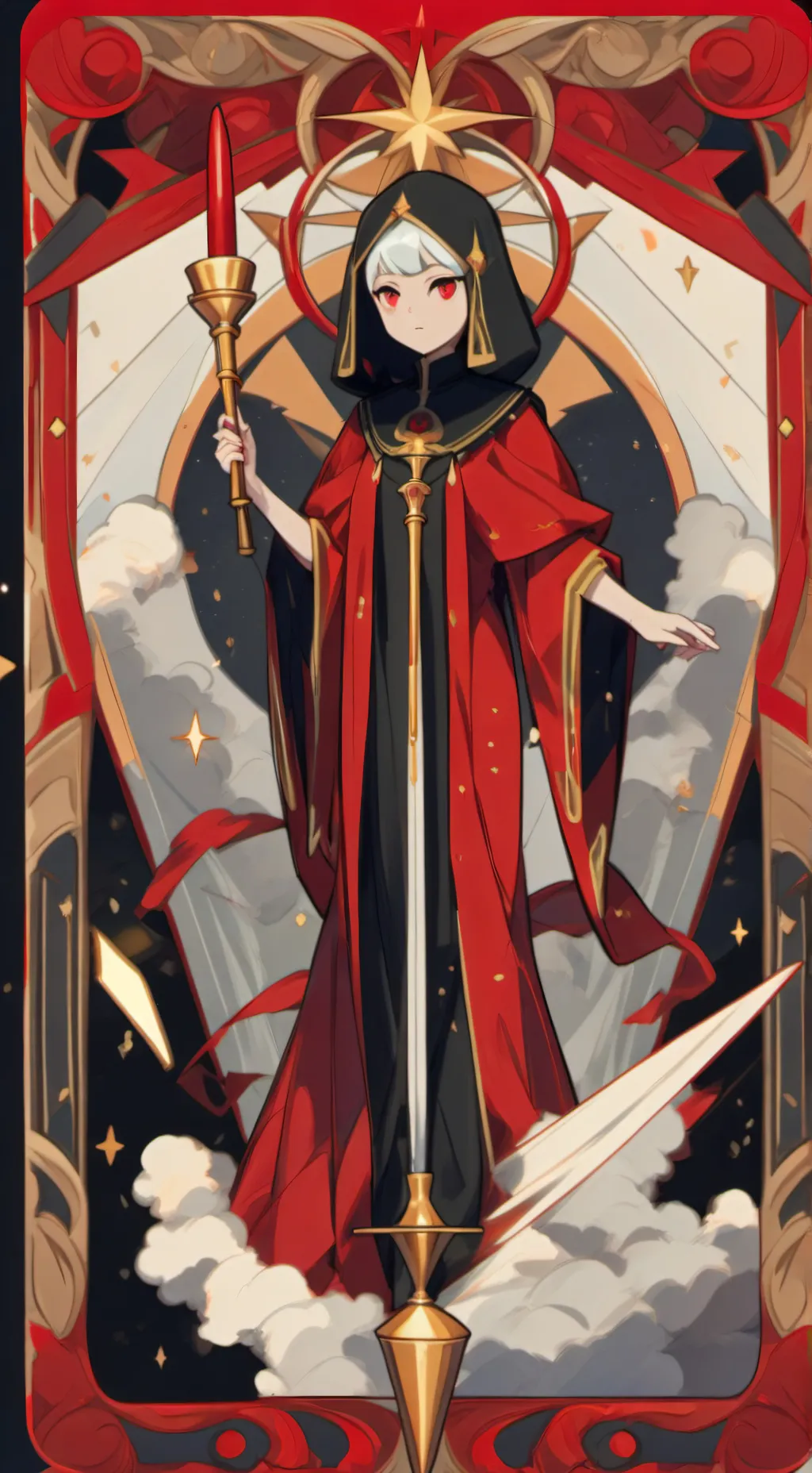 ai character: vee background