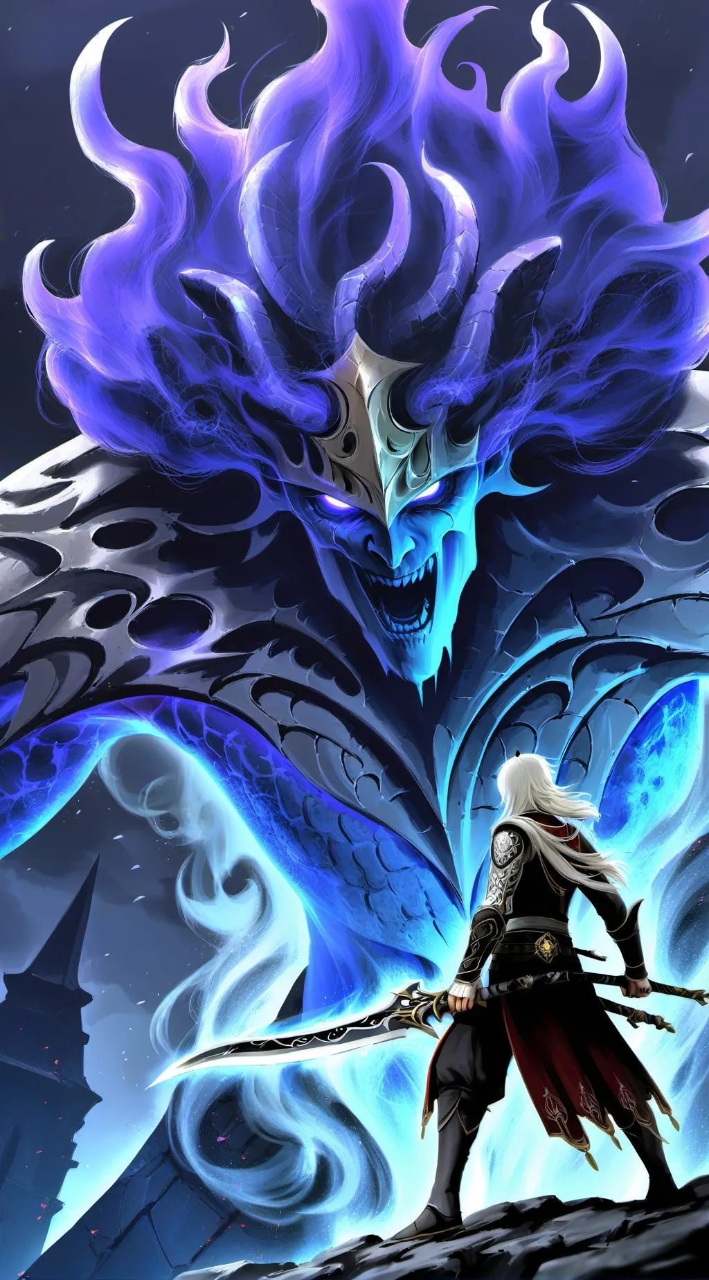 ai character: Grim Reaper background