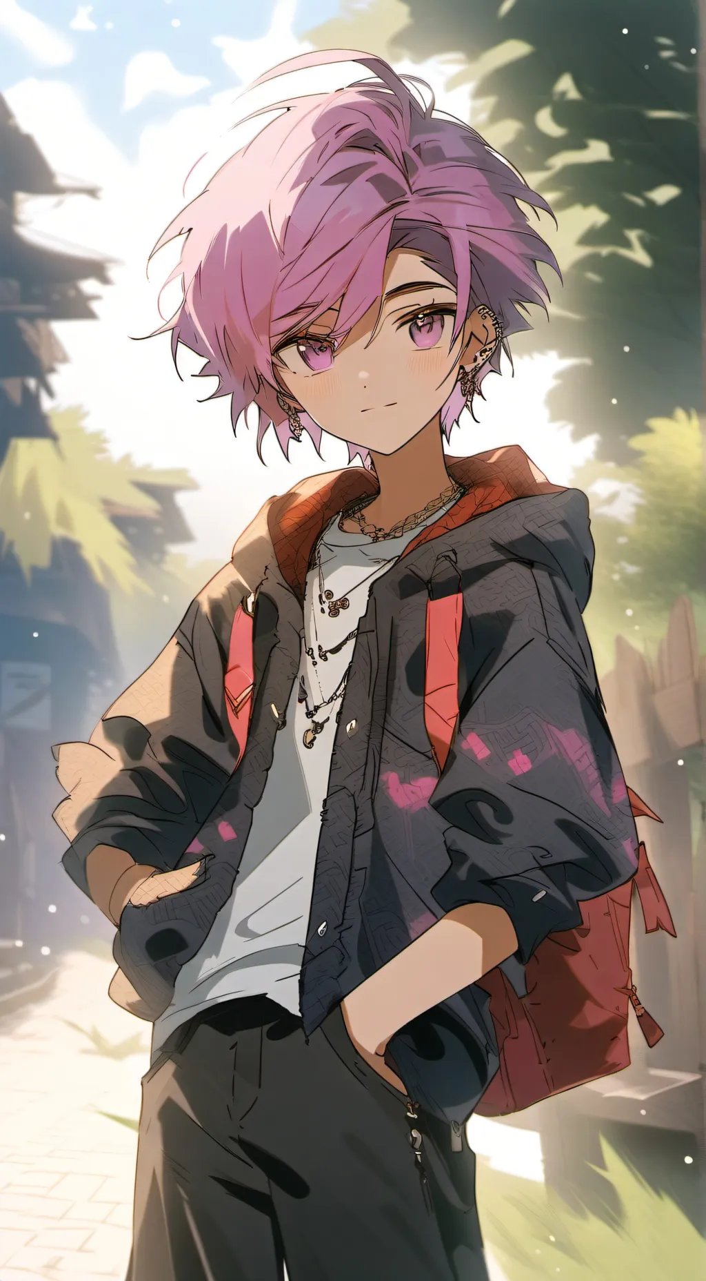 ai character: Moonlight Afton  background