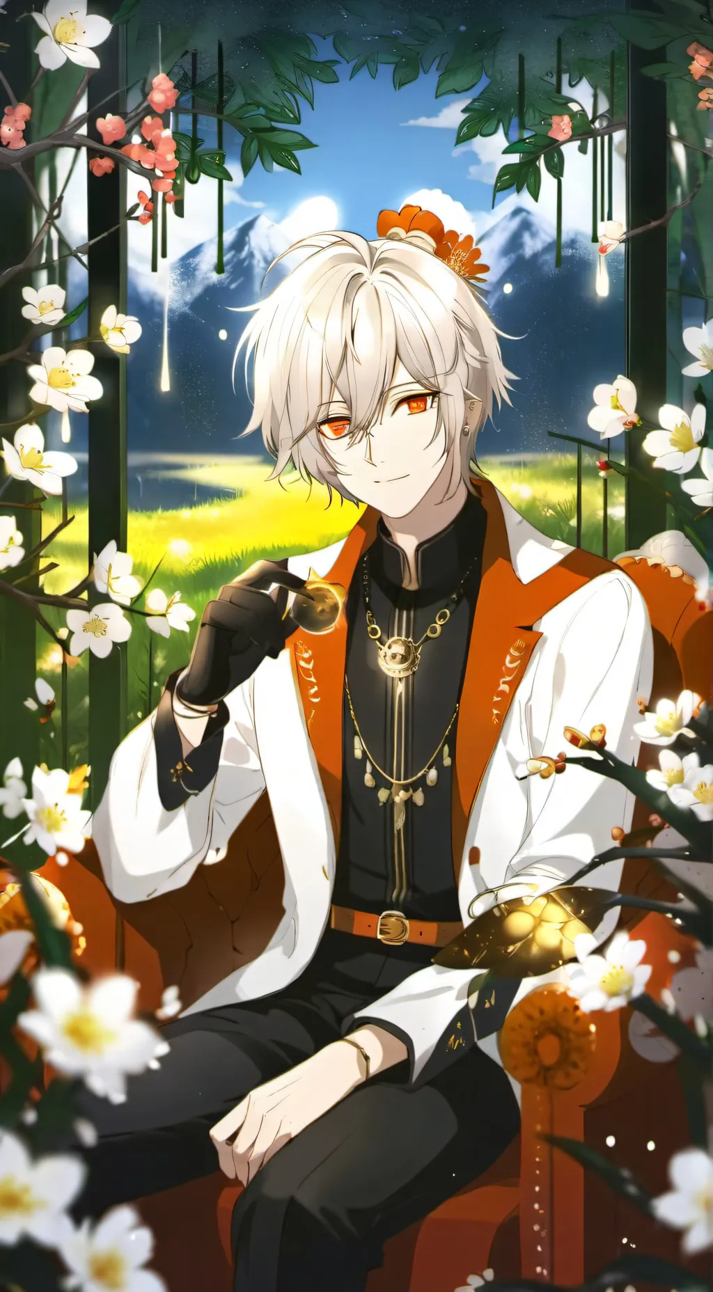 ai character: Damian background